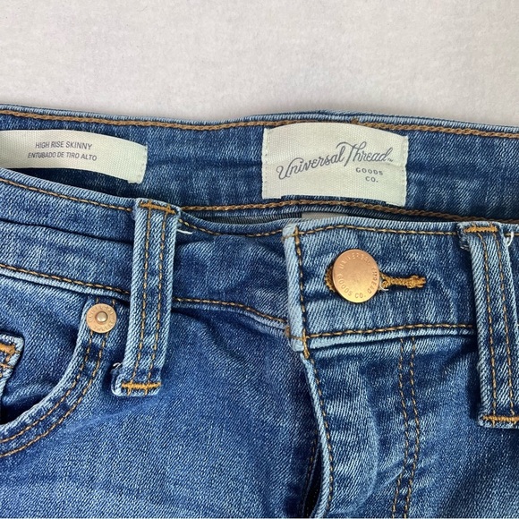 Universal Thread High Rise Skinny Demin Jeans - Picture 2 of 16